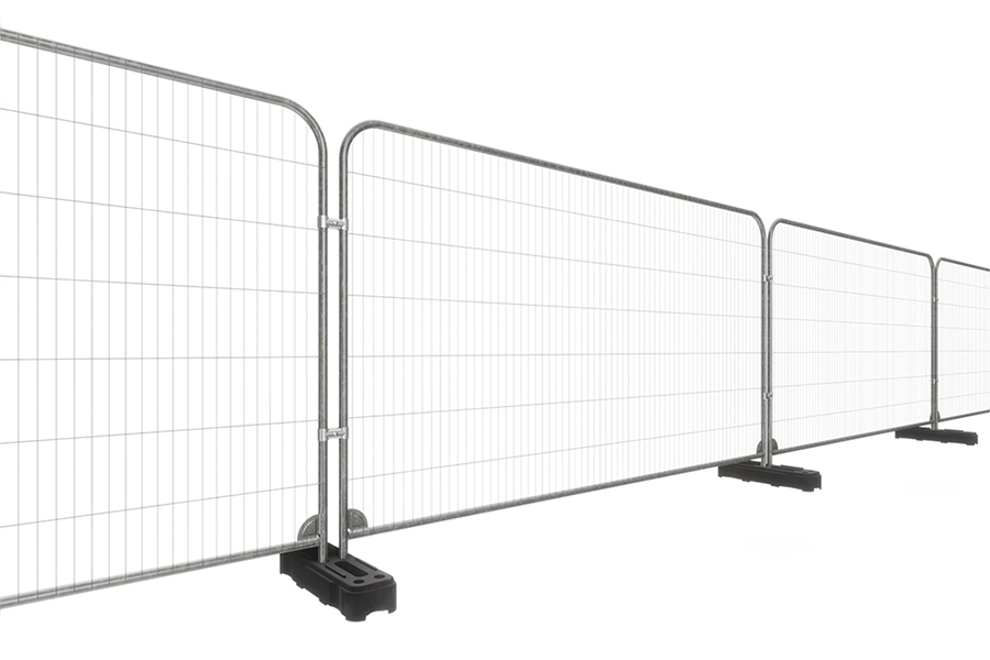 Clôtures de chantier grillagées