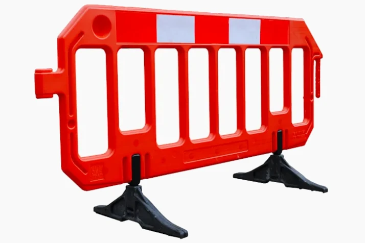 Barrières en plastique 