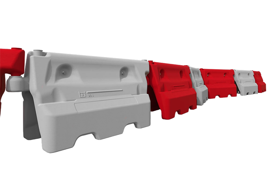 Séparateur de voies lestable