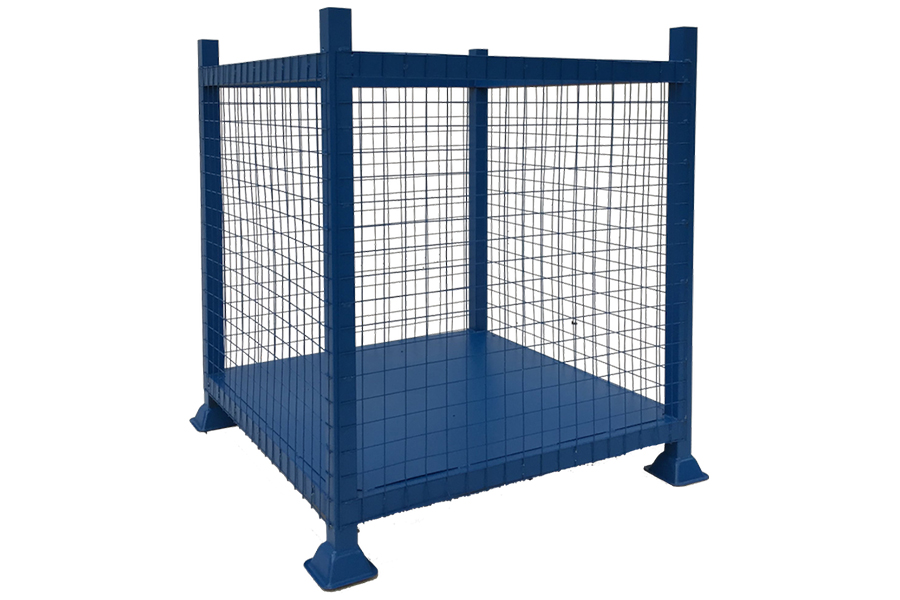 Cages à palettes grillagées