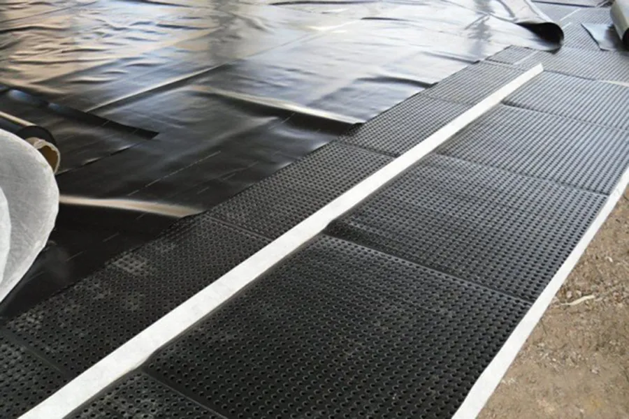 Drainage par géocomposites