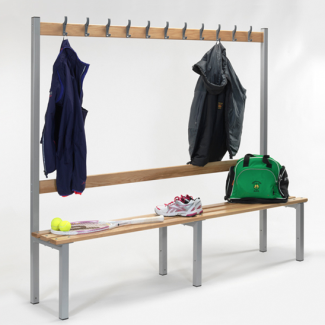 Banc de Vestiaire avec Crochets