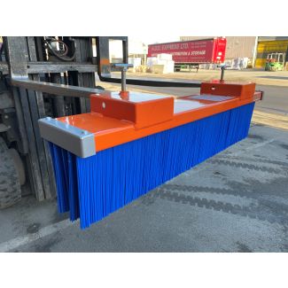 Balayeuse de voirie pour chariot élévateur écologique