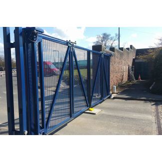 Couloirs rapides pliants bleus