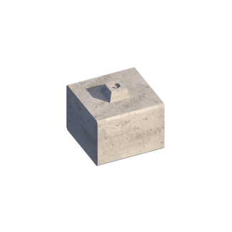 Counterweight Concrete Block