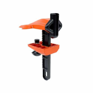 Support/récepteur de pince – barrière de sécurité rétractable