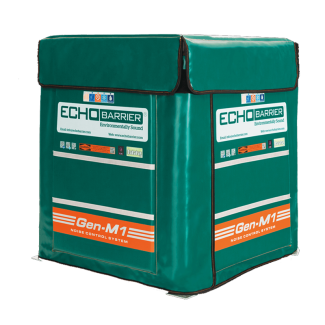 Caisson acoustique Echo Barrier - Groupe électrogène