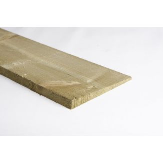 Panneaux de clôture en bois à bords frangés