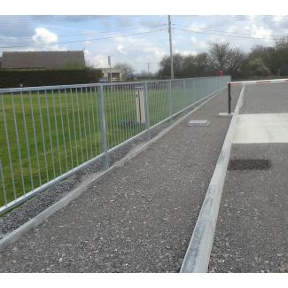 Full Height Pedestrian Guardrail