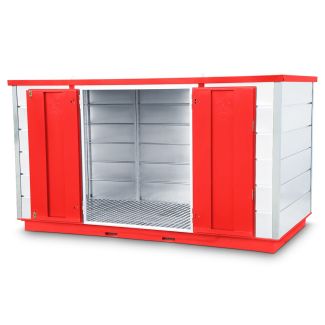 Entrepôt de produits chimiques dangereux
