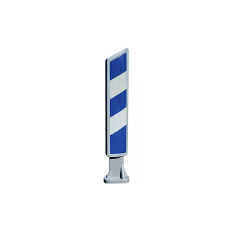 J13 — Balise d’obstacle bleu/blanc