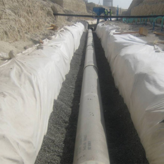 Tissu de drainage géotextile non tissé