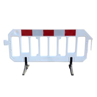 Barrière de sécurité haute visibilité - Blanche