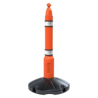 Système de poteau et de base rétractable