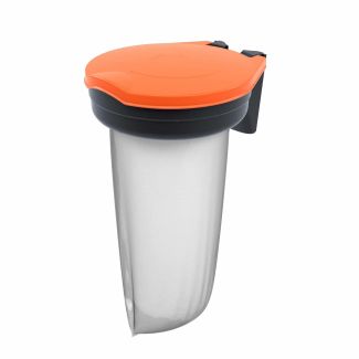 Corbeille de recyclage – Montée