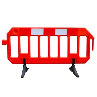Barrière de police en plastique PEHD - 5 coloris