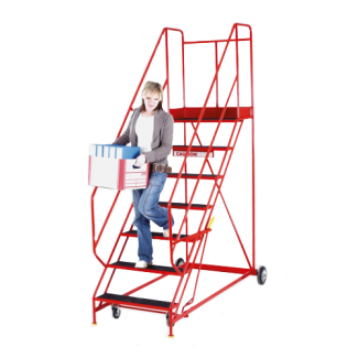 Escaliers Mobiles Easy Rise avec Ancrage Manuel