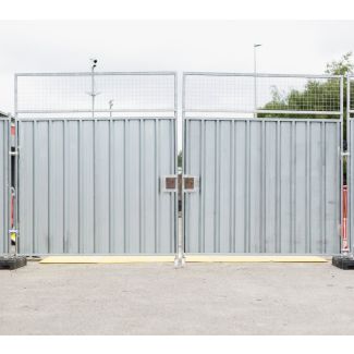 Portail temporaire pour véhicules