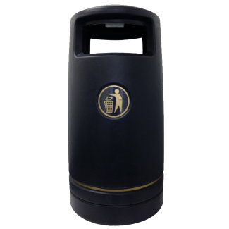 Poubelle publique 90 litres