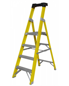 Escaliers à plateforme en fibre de verre