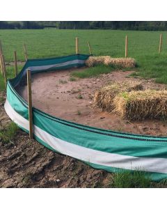 Clôture anti-érosion