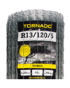 Clôture en fil d'acier torique