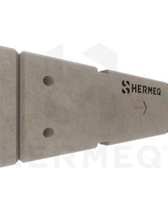 Barrière de Sécurité en Béton Testée en Cas de Collision