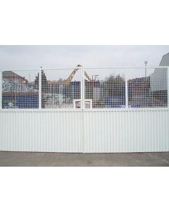 Portail pour véhicules de chantier