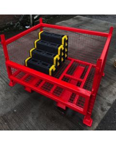 Cages de rangement à portes rabattables