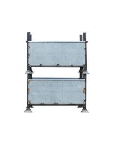 Stockage des piquets de coffrage routier