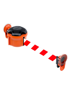 Kit de Barrière Rétractable pour Fixation sur Verre