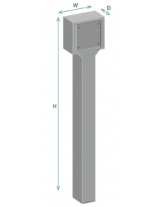 Poteau de marquage pour bouche d'incendie