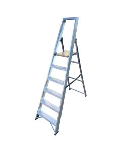 Escaliers industriels à plateforme en aluminium