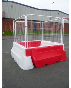 Barrière de Circulation Novus 2m Lestée à l'Eau