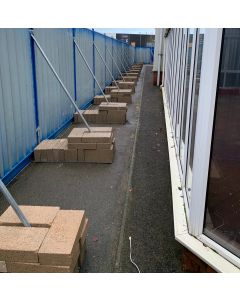 Système de palissade au sol