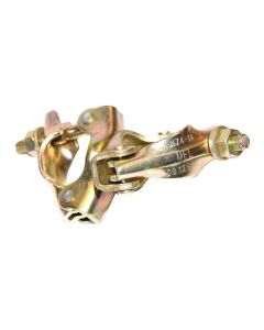 Coupleur pivotant pressé