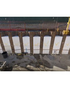 Remplissages de palplanches