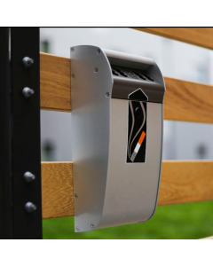 Bac à Cigarettes Mural en Acier