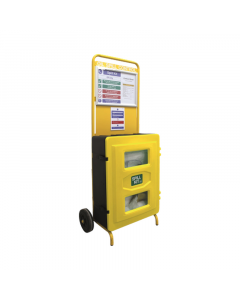 Chariot mobile pour kit anti-déversement