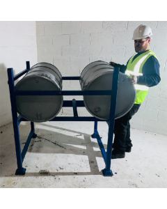 Étagère/rack pour fûts empilables