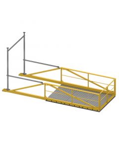 Plateforme de déchargement temporaire