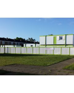 Palissade temporaire en acier