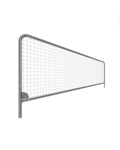 Panneau de Clôture Anti-Escalade Mi-Hauteur