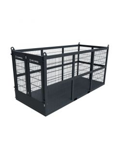 Cage de levage pour conteneur poubelles
