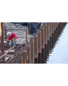 Feuille de tranchée à section en Z