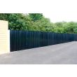 Black Steel Wall panels from Hermeq.