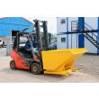 Forklift With Tipping Skip