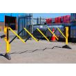 Titan Expandable Safety Barrier Black & Yellow