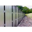 Silver Steel Wall panels from Hermeq.