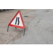 Metal Road Works Sign